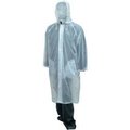 Tingley Tingley® C61210 Tuff-Enuff„¢ Coat, Clear, 48", Detachable Hood, XL C61210.XL